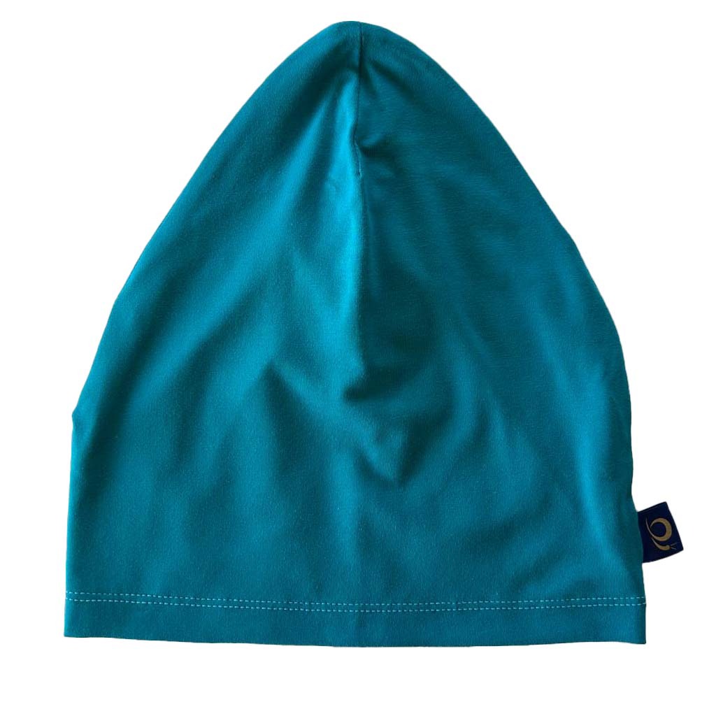 bonnet anti onde, bonnet anti ondes, bonnet protection anti ondes, bonnet anti ondes bleu turquoise