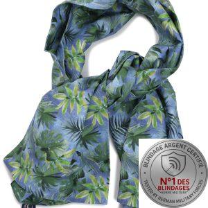 Protection tête et buste antiondes, foulard contre ondes electromagnetiques