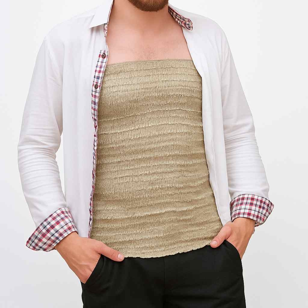 protection antiondes du corps, contre les rayonnements electromagnetiques protection du buste, mixte,50cm