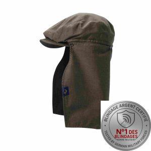 protection anti-ondes pour homme, protection contre les rayonnements électromagnétiques, tête, nuque, gorge, mâchoire