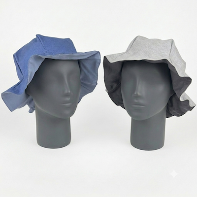 protection tête champs hautes fréquences, chapeaux de soleil anti-ondes électromagnétiques